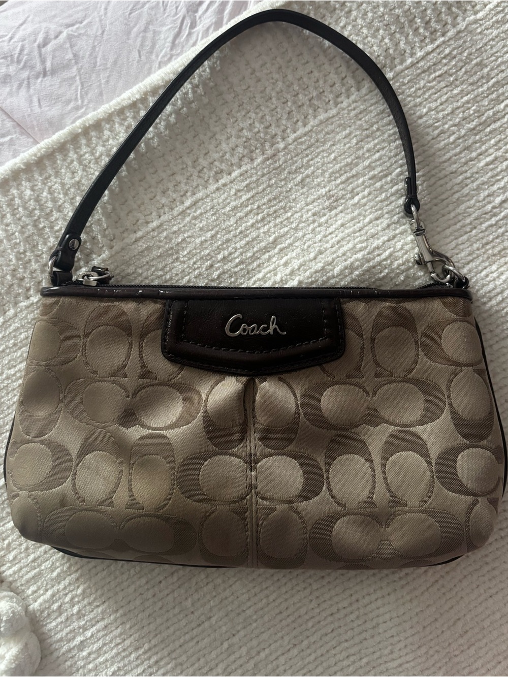 Vintage Coach Wristlet Purse